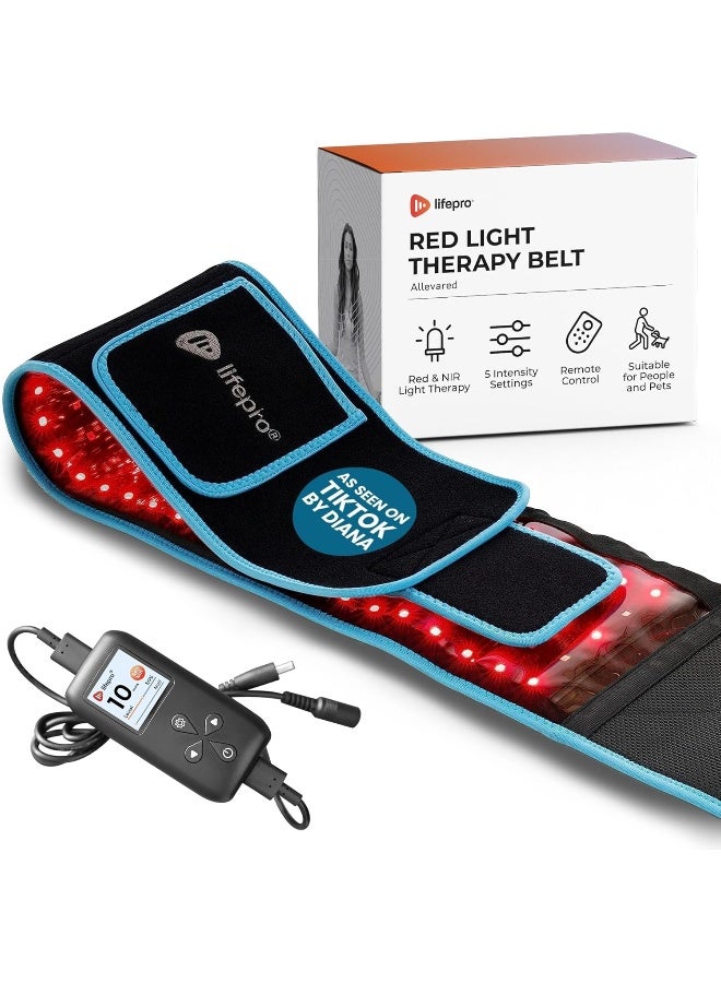 Lifepro Red Light Therapy Belt - Professional Infrared Light Therapy for Muscle Relaxation and Improved Circulation - Image 1